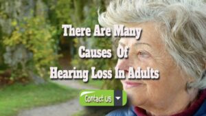 There Are Many Causes Of Hearing Loss In Adults.