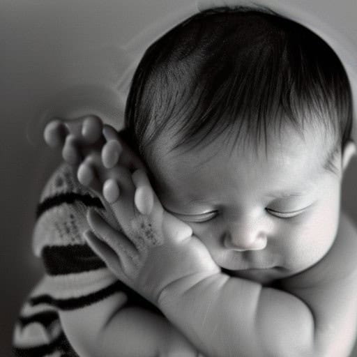 baby with cradle cap