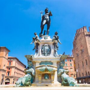 Fountain of Neptune in Bologna