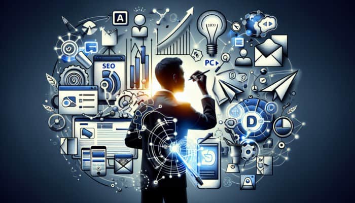 An internet marketing specialist using SEO, social media, email, and PPC to enhance brand visibility and engage audiences.