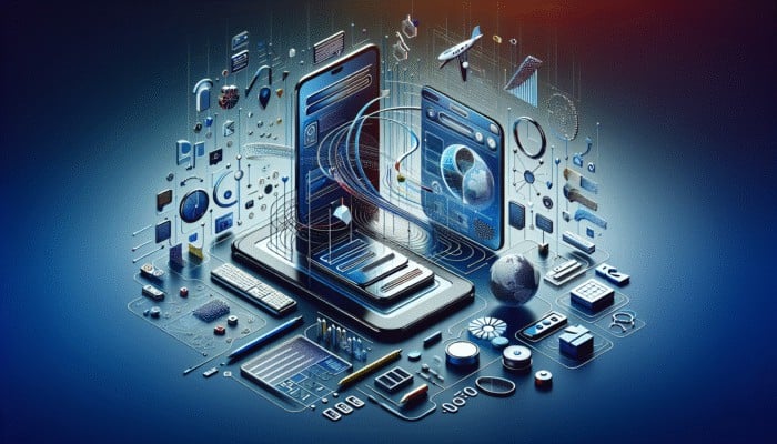 A sleek, modern website interface with intuitive navigation and mobile-responsive design for enhanced user experience.