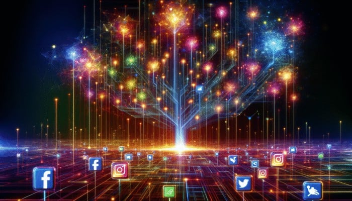 A vibrant digital flyer distributed on Instagram and Facebook, targeting demographics precisely.