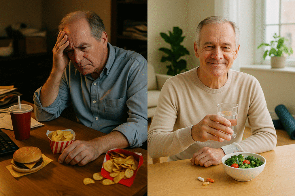 Feel better eating healthy foods 