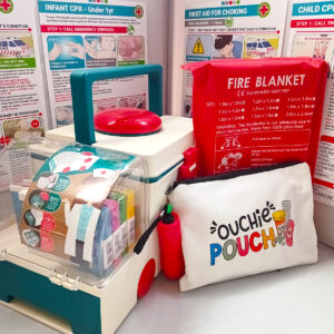 First Aid Kit for Boo Boo Bus: Kids Medical Emergency Box