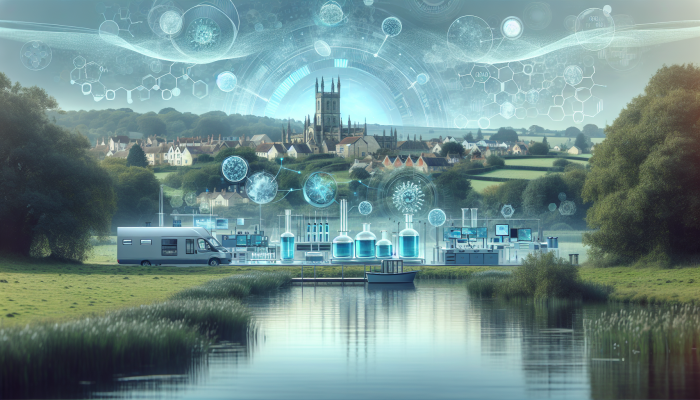 A serene lab in Bicester conducting precise hormone testing, symbolizing trust and health.