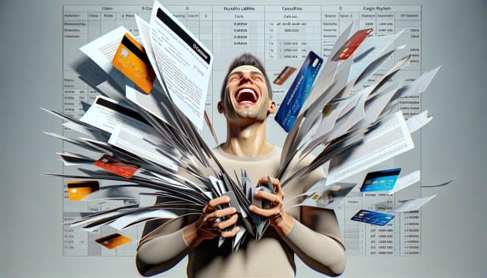 Expert Techniques for Debt Consolidation Loan Prepayment: A Comprehensive Guide | DCL Expert Techniques for Debt Consolidation Loan Prepayment: Individual shredding loan documents and credit cards, symbolizing debt relief and prepayment, with early payoff dates highlighted on a calendar.