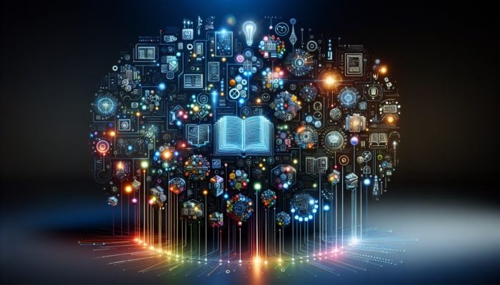 A digital interface showing personalized book recommendations based on user data, enhancing engagement and brand connection.