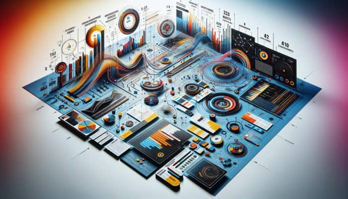 Create Shareable Infographics for Link Building: A vibrant infographic with bold graphics and concise data, designed for easy sharing and engagement.