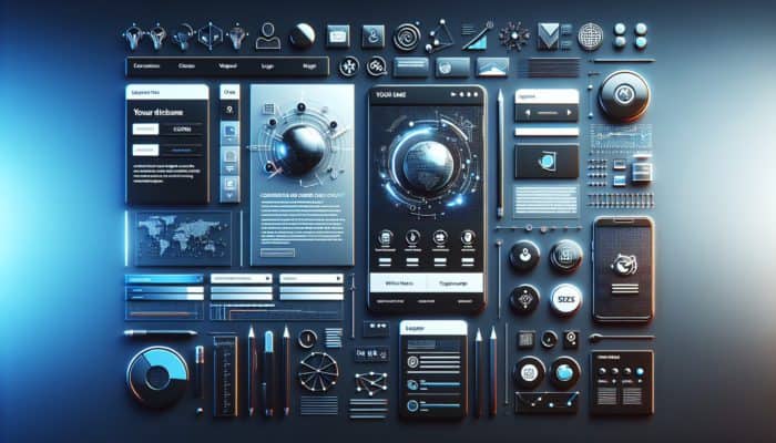 Wordpress Website Design Agency in Gloucester: A modern website interface with consistent logo, colors, and typography, reflecting brand values and fostering trust.