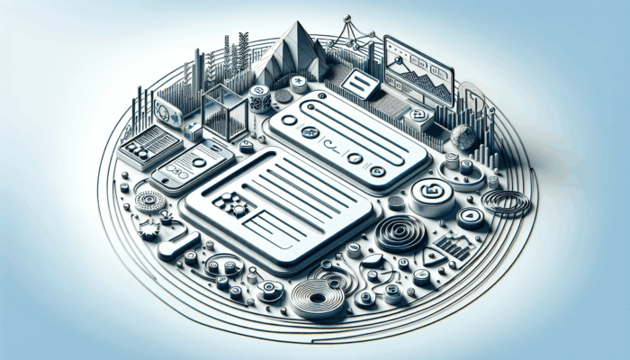 A sleek, minimalist website design with clean lines and a prominent call-to-action button.