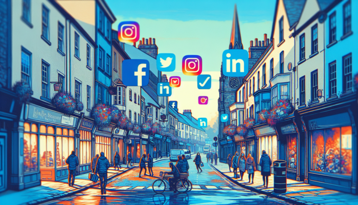 Social Media Management Services in Dursley: In Dursley's bustling streets, local businesses use social media: Facebook for events, Instagram for product visuals, Twitter for updates, and LinkedIn for networking.
