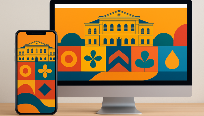 WordPress Website Design Company in Bath: Vibrant WordPress website for Bath UK business, blending modern design, colorful branding, and responsive layouts on mobile and desktop.