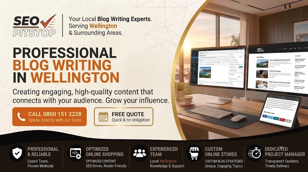 Blog Writing in Wellington