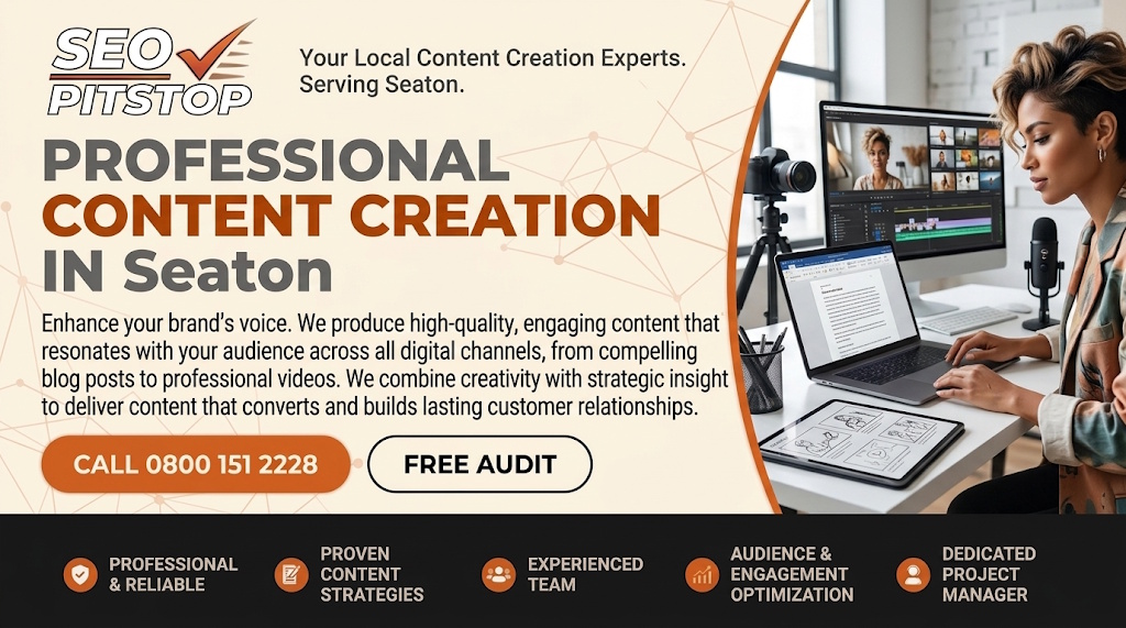 Content Creation in Seaton