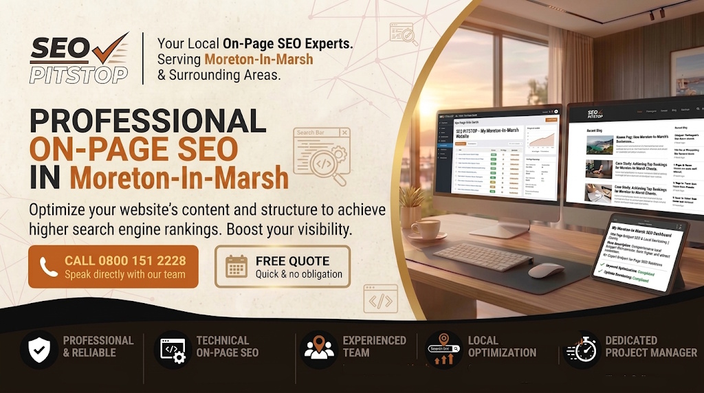On-Page SEO in Moreton-In-Marsh