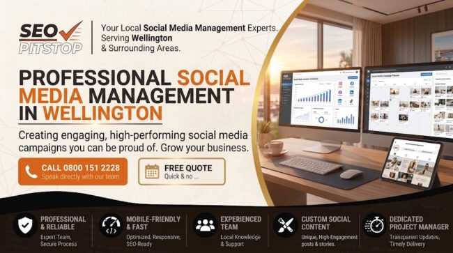 Social Media Management in Wellington