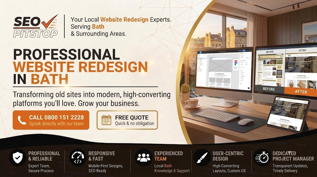 Website Redesign in Bath