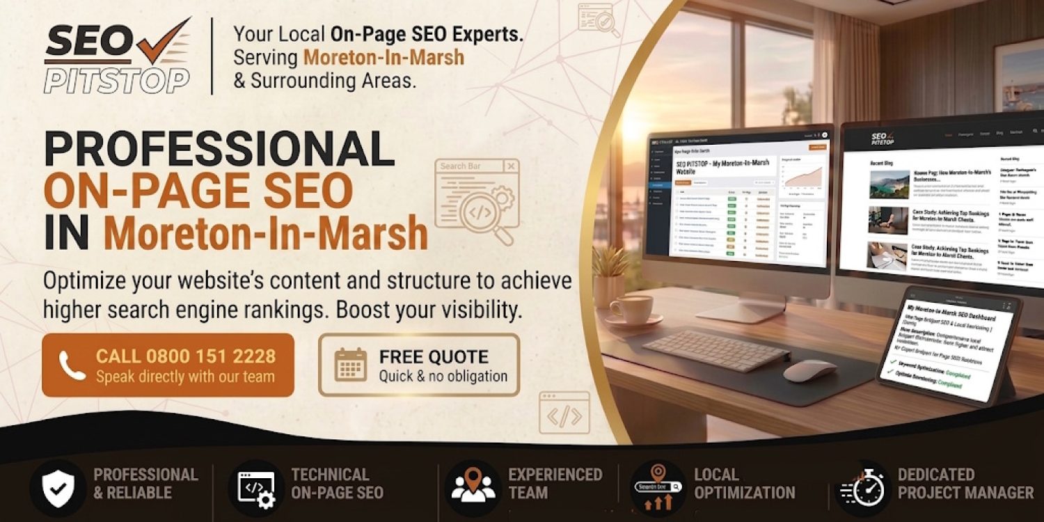 On-Page SEO in Moreton-In-Marsh