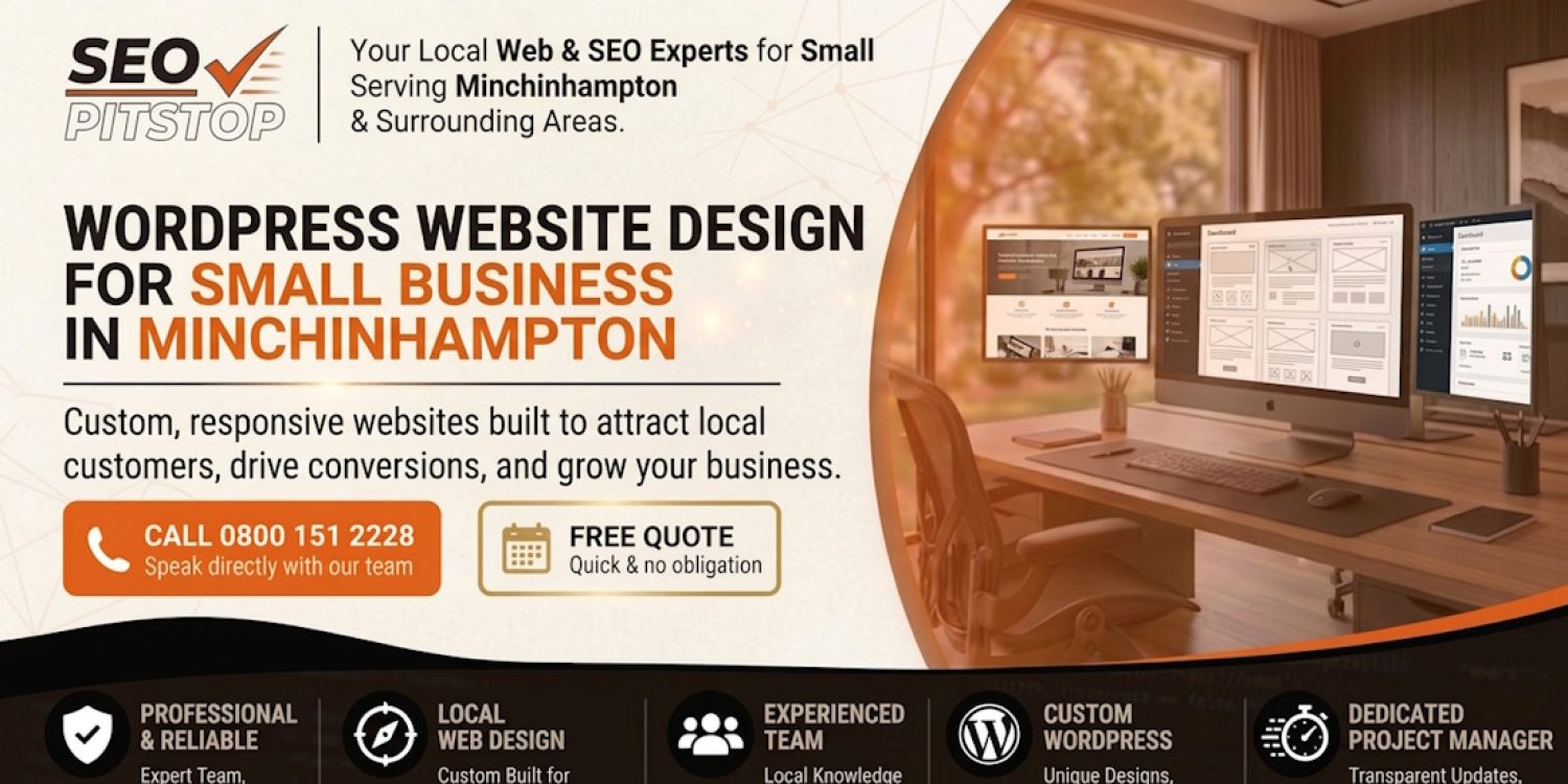 Wordpress Website Design Agency in Minchinhampton
